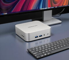 Geekom A8 with AMD Ryzen 7 8745HS and 32 GB DDR5 RAM. (Image source: Notebookcheck)