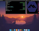 Alpine Linux KDE desktop (Image source: /u/grigio on Reddit)