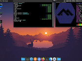 Alpine Linux KDE desktop (Image source: /u/grigio on Reddit)