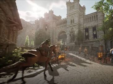 Visually, ArcheAge Chronicles has plenty to offer. (Pictured: A screenshot from the official ArcheAge Chronicles trailer.)