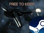 Hit turn-based space combat title Battlestar Galactica: Deadlock now free to keep on Steam. Pictured: An edited screenshot from the game. (Image source: Steam)