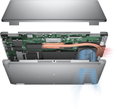 Latitude 5440 cooling system.