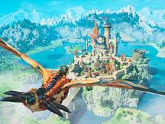 Official artwork from Monster Hunter Stories 3: Twisted Reflection.