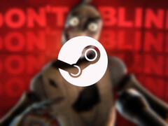 Vigil is currently in the 3rd spot on the &quot;New &amp; Trending&quot; chart. Pictured: edited cover image of the game. (Image source: Steam and Zoteling)
