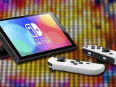 The Nintendo Switch 2 is likely to come in an OLED variant at some point in its product life cycle. (Image source: Nintendo/Samsung Display - edited)