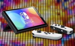 The Nintendo Switch 2 is likely to come in an OLED variant at some point in its product life cycle. (Image source: Nintendo/Samsung Display - edited)