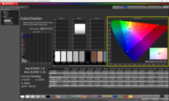 ColorChecker before calibration