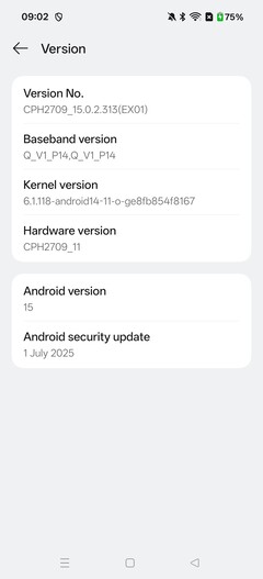 OnePlus Nord 5 software