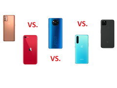 Camera test: Googel Pixel 4a vs. Poco X3 vs. Apple iPhone SE vs. OnePlus Nord vs. Motorola  Moto G9 Plus
