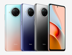 The Redmi Note 9 Pro 5G features a 120 Hz display and a Snapdragon 750G chipset. (Image source: Xiaomi)
