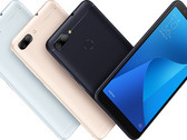 The ZenFone Max Plus (M1) will have 3 color options, but only the black and bluish silver will be available in NA. (Source: Asus)