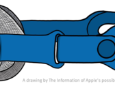 An artist's impression of what the Apple mixed reality headset currently looks like mid-development. (Image: The Information)