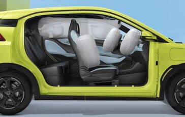 The BYD Seagull's airbags set