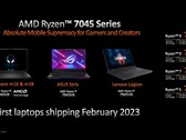 The AMD Ryzen 9 7845HX has performed quite well on PassMark (image via AMD)