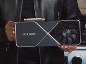 The RTX 3090 Founders Edition's VRAM can run hotter than its peak operational temperature. (Image source: NVIDIA)