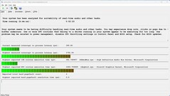 Maximum latencies after ten seconds of Prime95