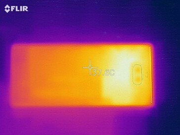 Heat map - rear