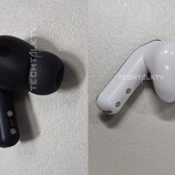 Alleged dummy units of Galaxy Buds 4 Pro (left) and Galaxy Buds 4 (right).