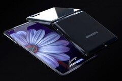 The Galaxy Z Flip&#039;s latest render. (Source: LetsGoDigital)