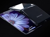 The Galaxy Z Flip's latest render. (Source: LetsGoDigital)