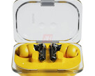 Nothing has allegedly created three colour options for its Ear (a) earbuds, including this yellow option. (Image source: Android Headlines)