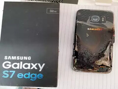 A look at the afflicted Galaxy S7 Edge. (Image source: Bangalore Mirror)