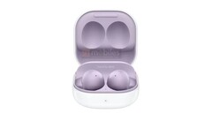 A fresh Galaxy Buds2 render. (Source: 91Mobiles)