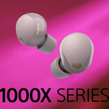 Sony refreshed the WF-1000XM5 with this Smoky Pink finish over a year after its initial release. (Image source: Sony - edited)