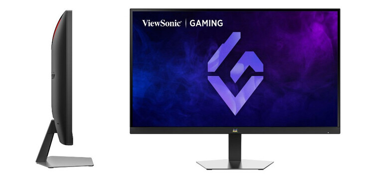 The monitor sports a very minimal design language.