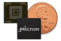 'Ultra small' 3D NAND produced by Micron for mobile use. (Source: Micron)