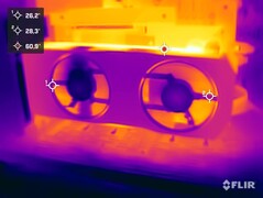 AMD Radeon RX 7800 XT vs. stress test