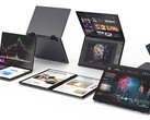 The Gathertech Co. Deeku HL108D is a two pound laptop with dual 10.5" touchscreens. (Source: Gathertech on Green Funding)