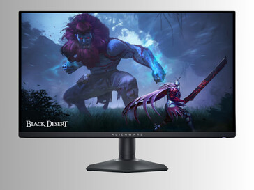 Alienware AW2725DF 27-inch OLED gaming monitor front view (Image source: Dell Alienware)