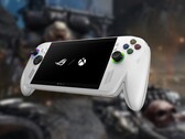 The Asus ROG Xbox Ally and the Xbox Ally X feature a controller design inspired by Xbox controllers. (Image source: Asus/Xbox, Bethesda, edited)