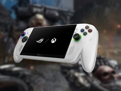 The Asus ROG Xbox Ally and the Xbox Ally X feature a controller design inspired by Xbox controllers. (Image source: Asus/Xbox, Bethesda, edited)
