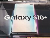 Real Galaxy S10+ banner possibly to be used for the upcoming Samsung Unpacked event on February 20. (Source: Twitter/Evan Blass)