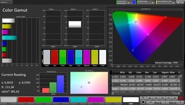 CalMAN color space