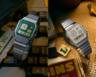 The Casio A130WE-3AJF (left) and the A130WE-9AJF (right).
