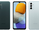 The Galaxy M23 will launch in two colours with a 5G chipset. (Image source: Samsung)