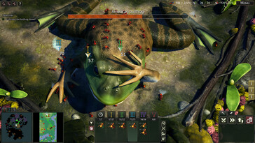 Pictured: A gameplay screenshot from Empires of the Undergrowth.