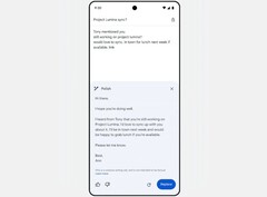 The Polish feature in the Gmail app (Image source: Google Workspace Updates)