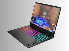 HP Omen Max 16 gaming laptop side shot at angle (Image source: HP)