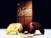 Microsoft is offering a chocolate Xbox controller to go with the new Wonka movie. (Image: Microsoft)