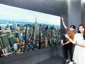 LG Display has showcased some exciting innovations that should make their way into Smart TVs, eventually. (Image source: LG Display)