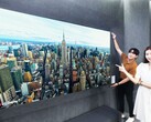 LG Display has showcased some exciting innovations that should make their way into Smart TVs, eventually. (Image source: LG Display)