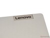 The Lenovo logo is engraved on an aluminum plate.