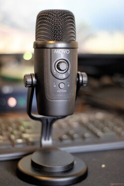 In review: Movo UM300 USB desktop microphone. Review unit provided by Movo.