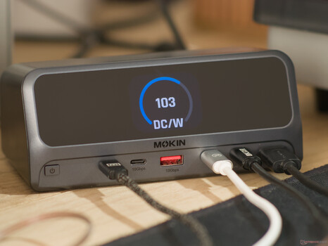 MOKiN 13 in 1 USB C docking station overview display