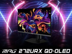 The MSI MPG 272URX costs a lot more than its predecessor in Europe and the US. (Image source: MSI)