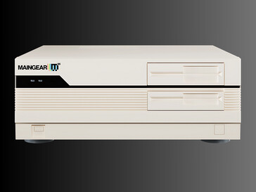 The Maingear Retro95 prebuilt gaming PC front view (Image source: Maingear PR)